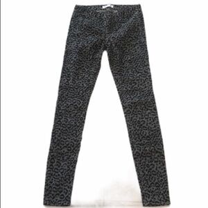 Madewell Animal Print Corduroy Pants 25x32